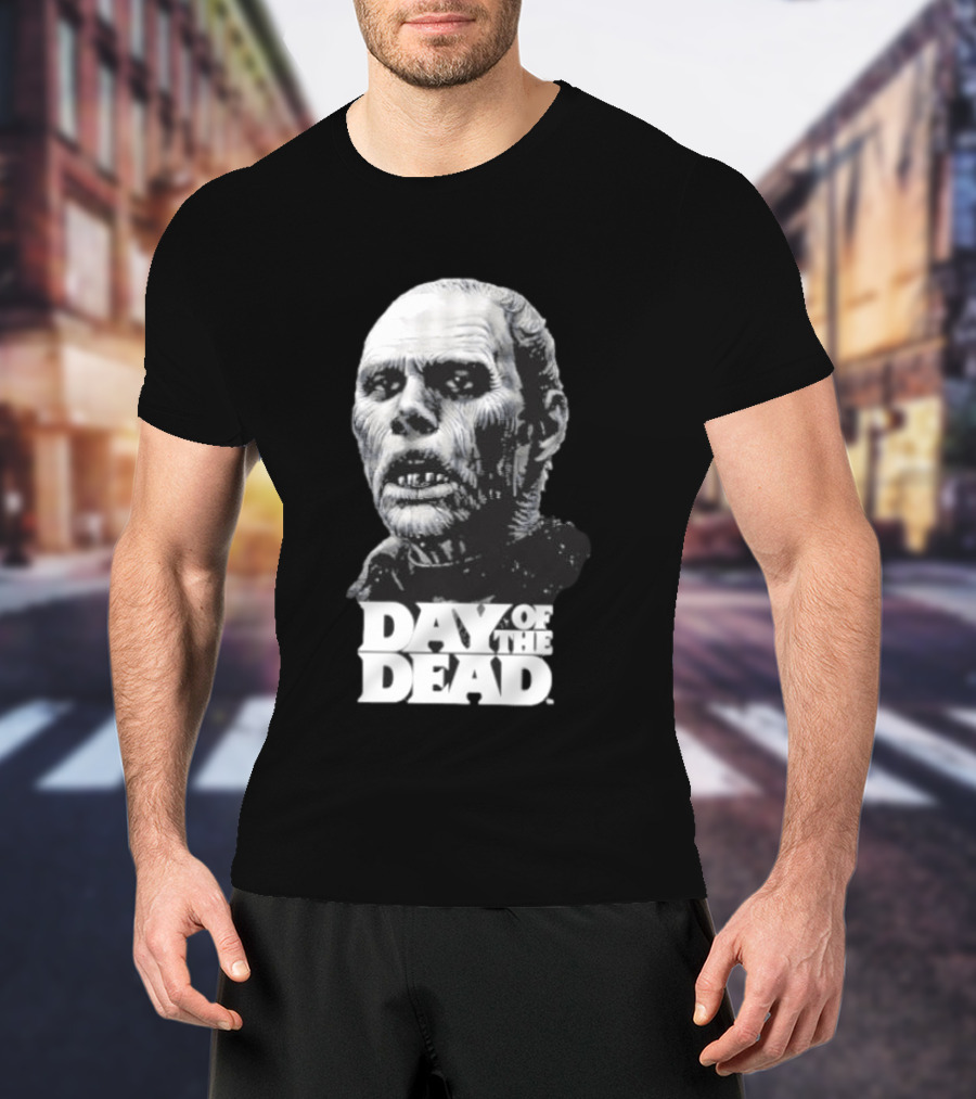 Bub Zombie Day Of The Dead Horror Movie Merchandise T-Shirt