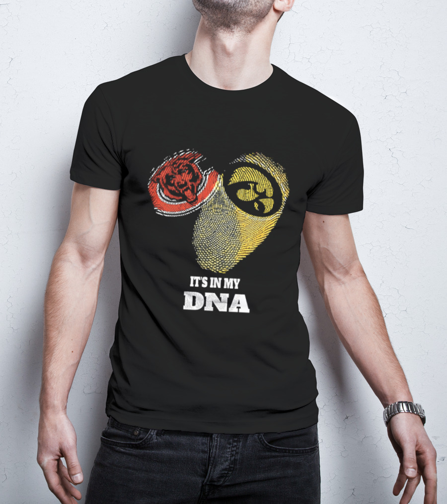 Chicago Bears Iowa Hawkeyes It's In My DNA T-Shirt