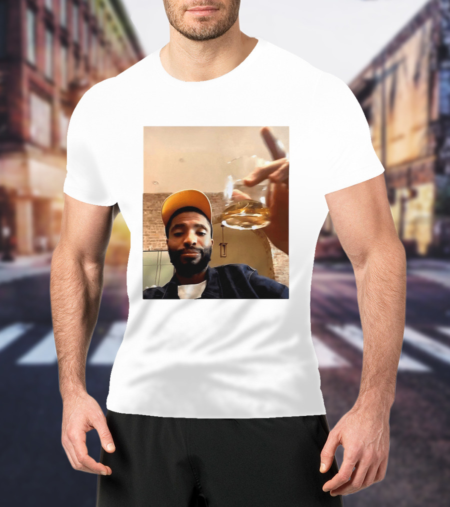 Mikal Bridges New York Knicks Live Stream Hat And Cheers Moment T-Shirt
