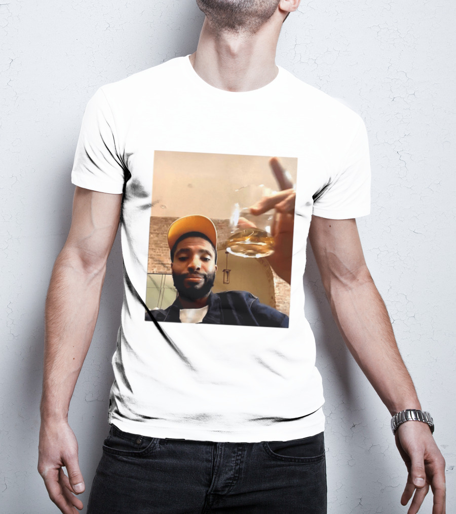 Mikal Bridges New York Knicks Live Stream Hat And Cheers Moment T-Shirt