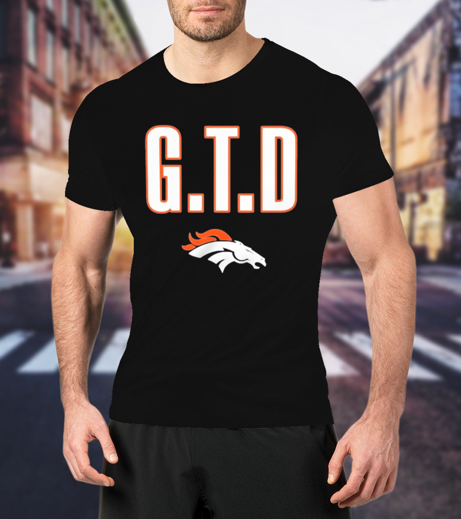 Denver Broncos GTD Official Team Merchandise T-Shirt