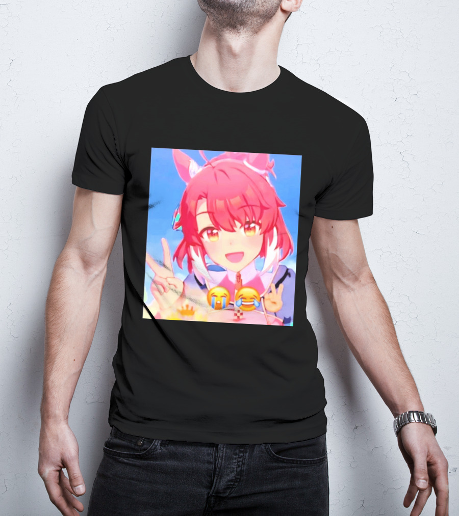 Happy Birthday Dantsu Flame 2026 Anime Character Peace Emoji T-Shirt