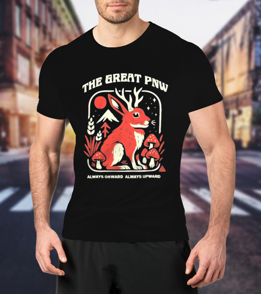 The Great PNW Fable Arrows Onward Arrows Upward T-Shirt