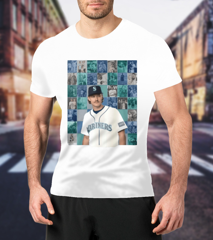Bryce Miller Seattle Mariners 2026 Dad Era Baseball T-Shirt