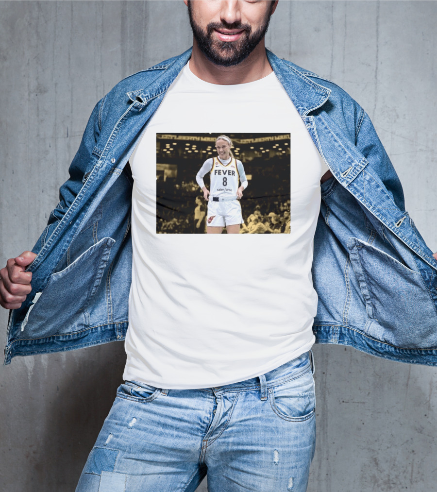Indiana Fever Basketball Sophie's Favorite Knicks Player NBA Title Pursuit T-Shirt