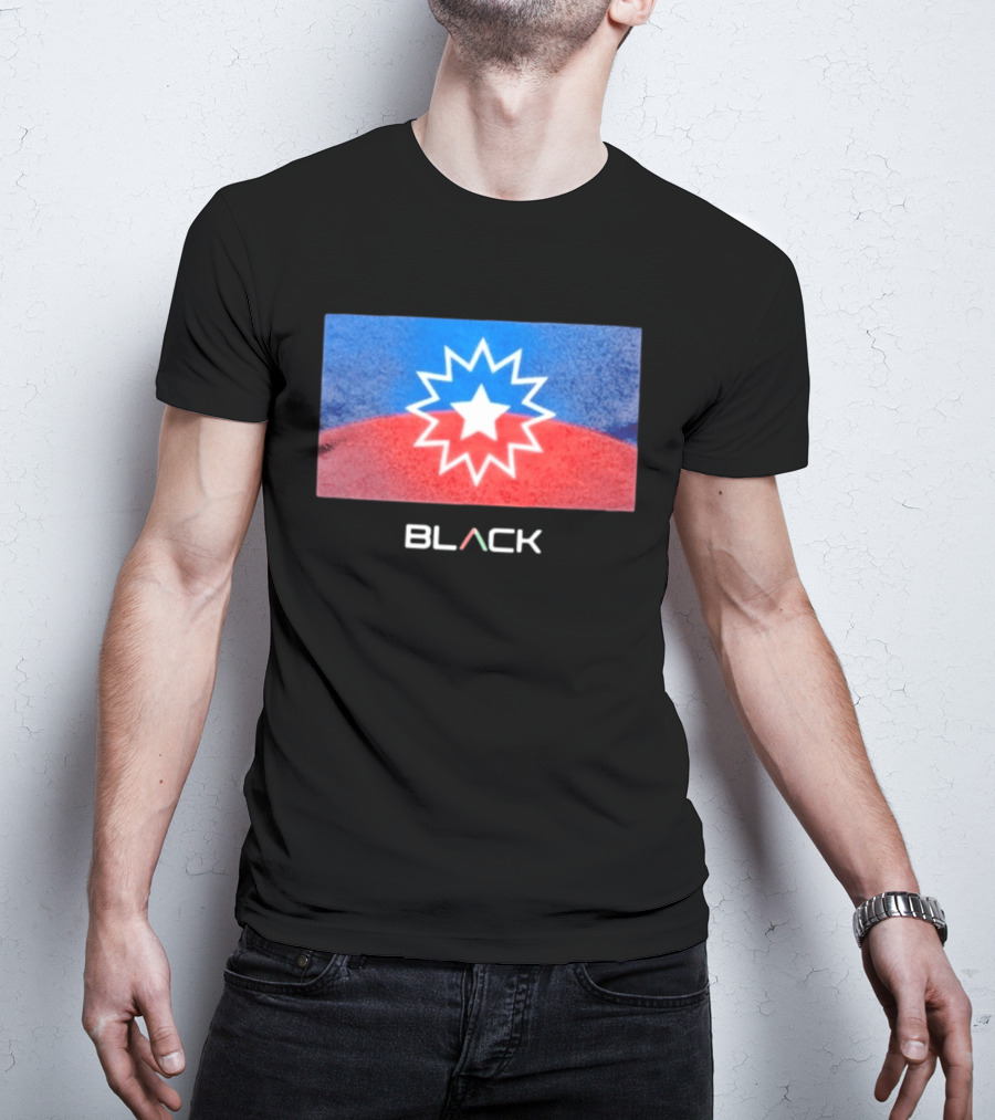 Actively Black Juneteenth Star Flag Celebration T-Shirt