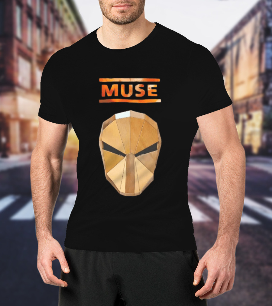 Muse Will Of The People World Tour Mask T-Shirt