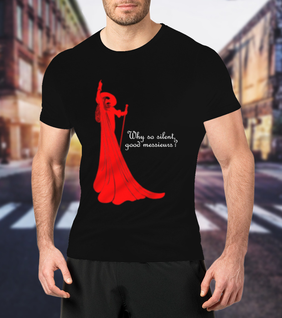 Phantom Why So Silent Good Messieurs Red T-Shirt