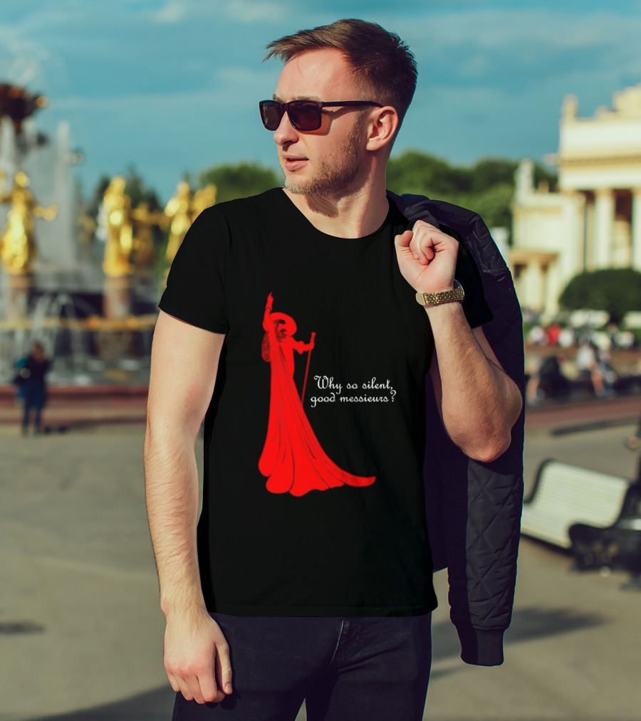 Phantom Why So Silent Good Messieurs Red T-Shirt