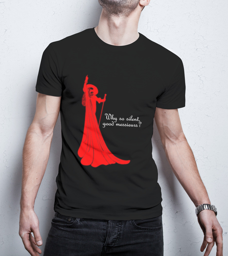 Phantom Why So Silent Good Messieurs Red T-Shirt