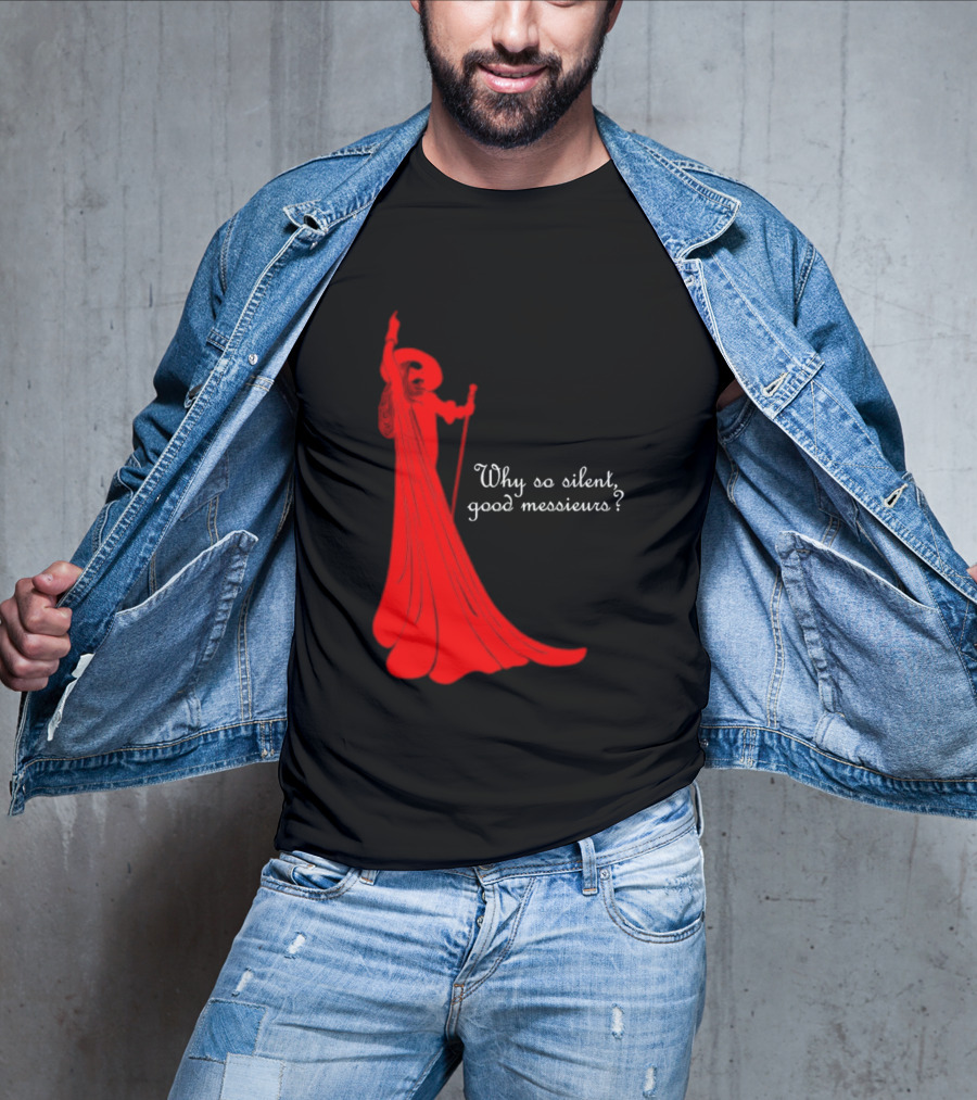 Phantom Why So Silent Good Messieurs Red T-Shirt