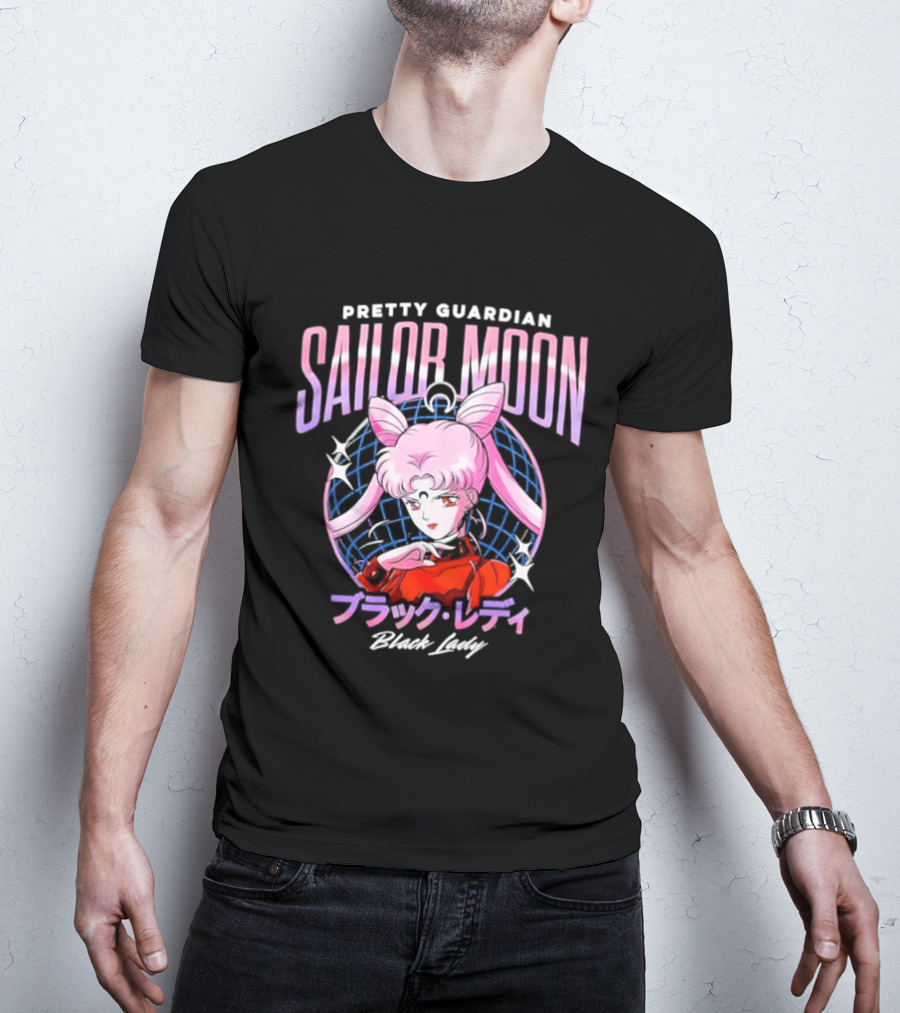 Pretty Guardian Sailor Moon Black Lady · T-Shirt