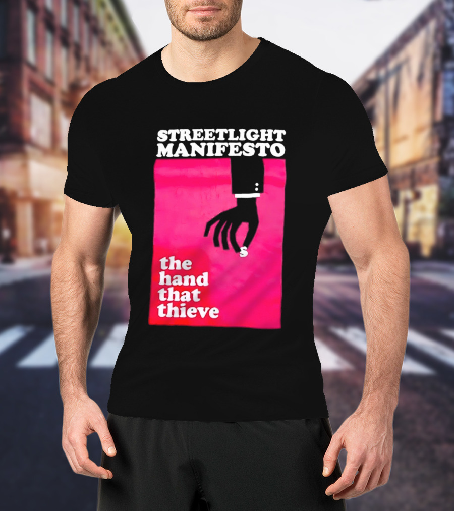 Streetlight Manifesto The Hand That Thieve Album Cover T-Shirt