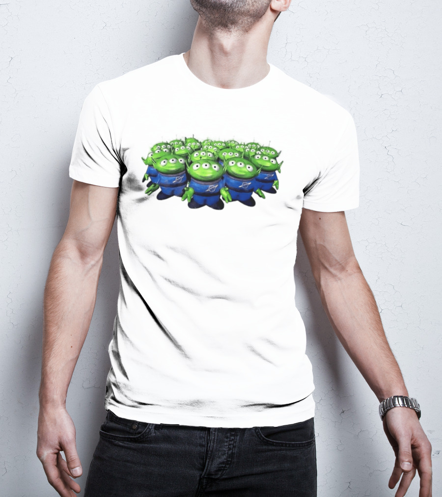 Little Green Men Aliens Toy Story Pixar Animation Characters T-Shirt