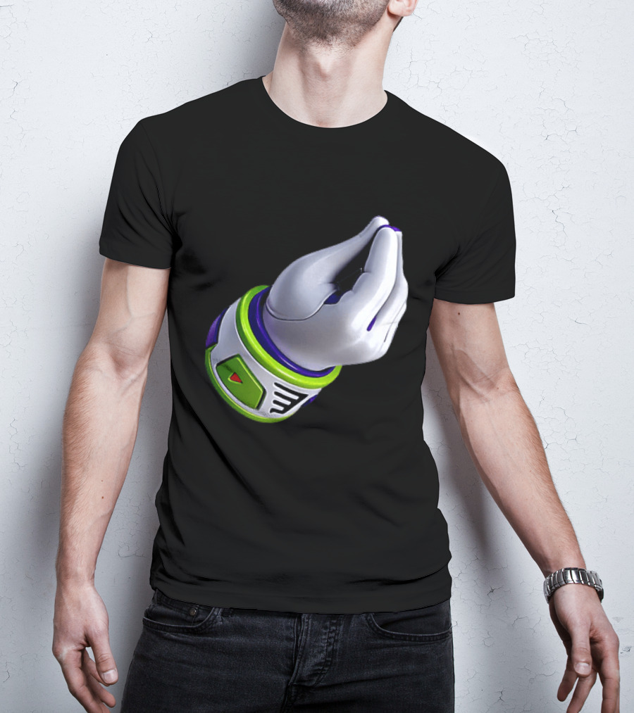Buzz Lightyear Toy Story Ma Che Vuoi Hand Gesture T-Shirt
