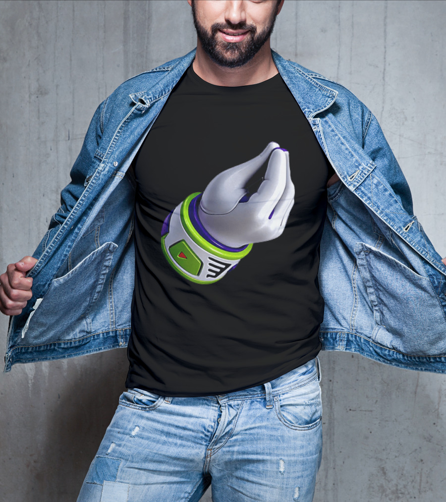 Buzz Lightyear Toy Story Ma Che Vuoi Hand Gesture T-Shirt