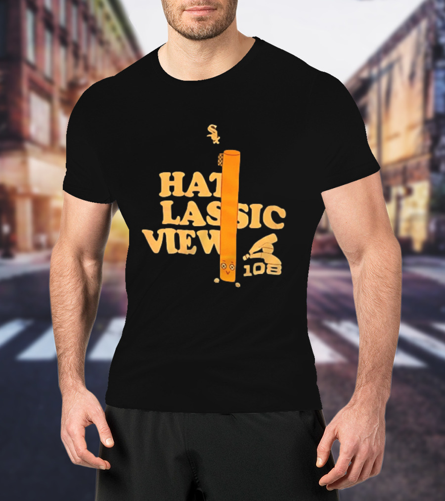 Chicago White Sox Hat Classic View Cartoon Cigarette Sox 103 T-Shirt