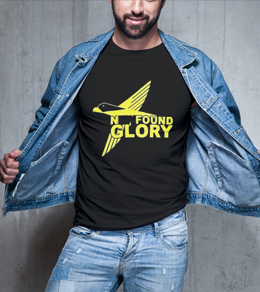 New Found Glory Yellow Flying Bird T-Shirt