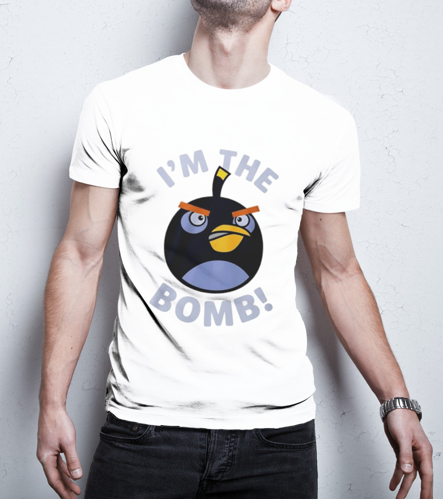 Angry Birds I'm The Bomb Character Face T-Shirt
