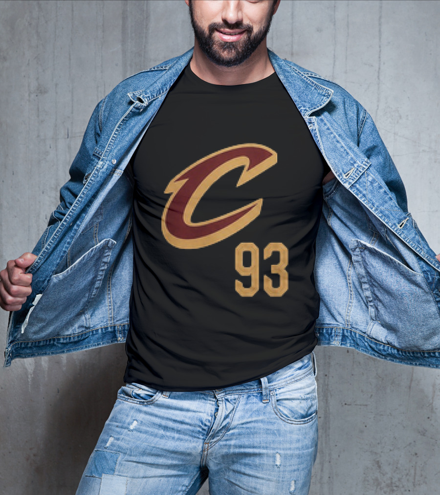 Cleveland Cavaliers Jelly Roll 93 Black Edition T-Shirt