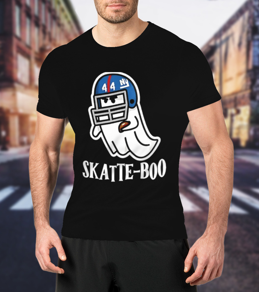 Ghost Skatte Boo Cam New York Giants Football 2025 Skatte Boo T-Shirt