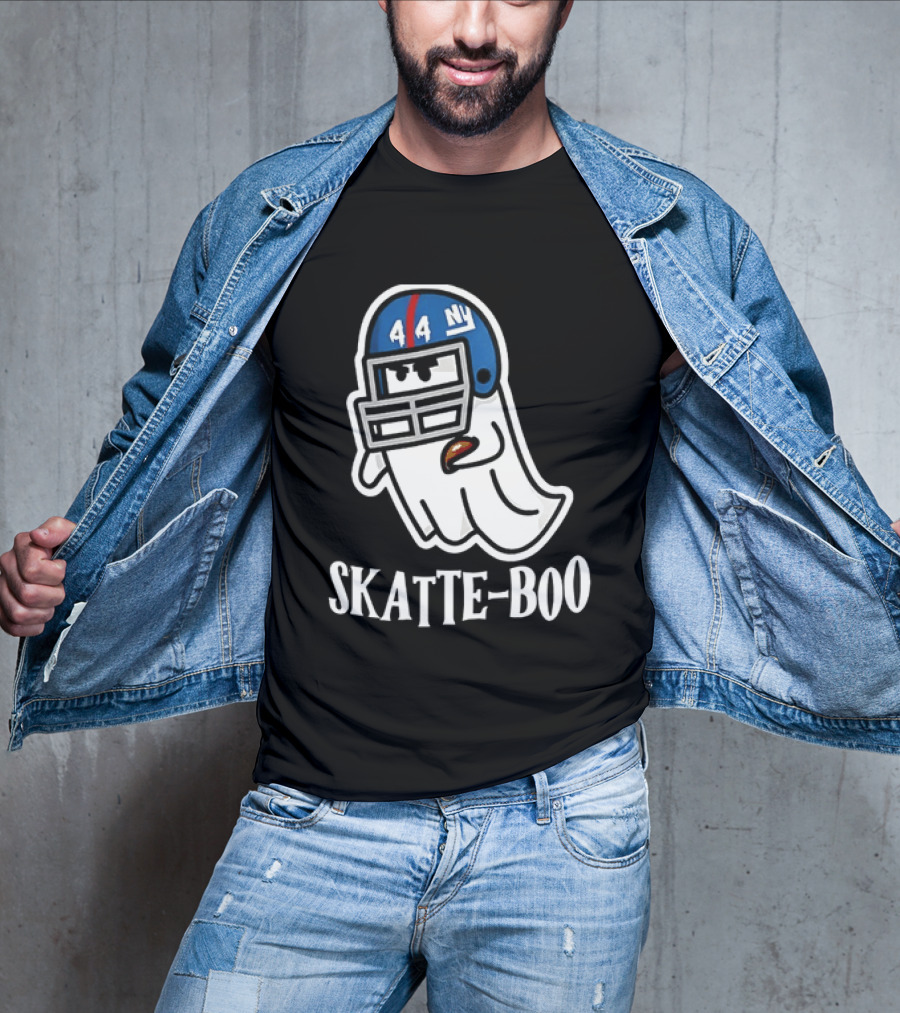 Ghost Skatte Boo Cam New York Giants Football 2025 Skatte Boo T-Shirt