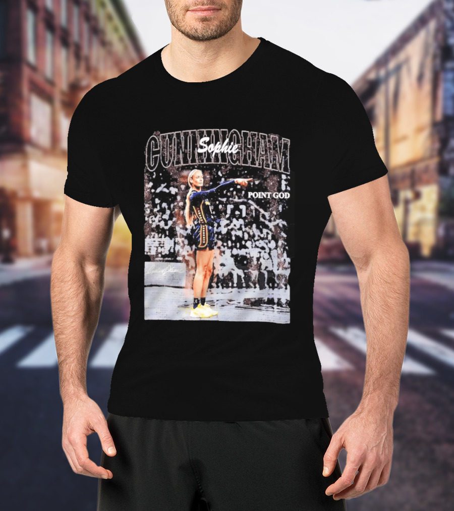 Cunningham Sophie Point God Indiana Fever T-Shirt