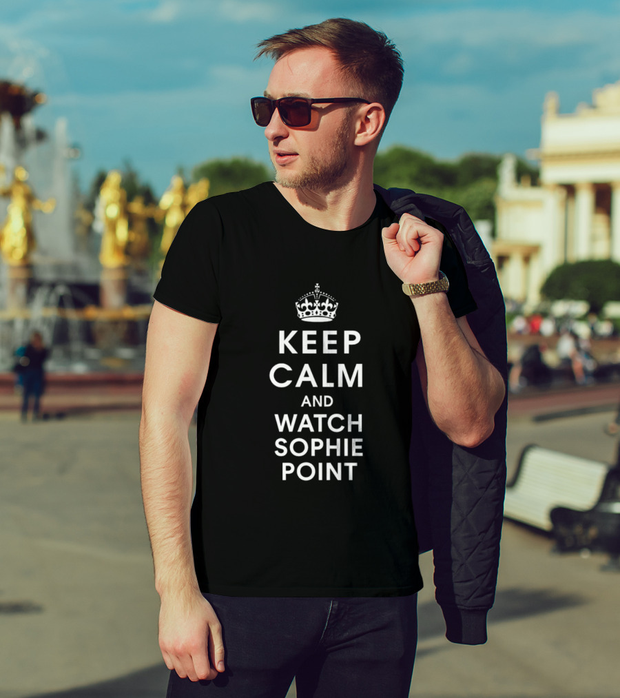 Keep Calm And Sophie Point Crown T-Shirt