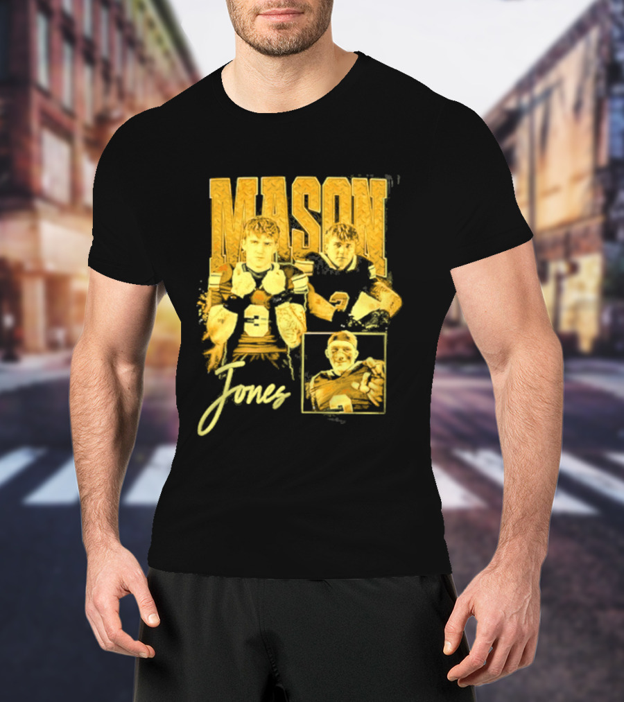 Mason Jones Alabama Crimson Tide Football Player T-Shirt