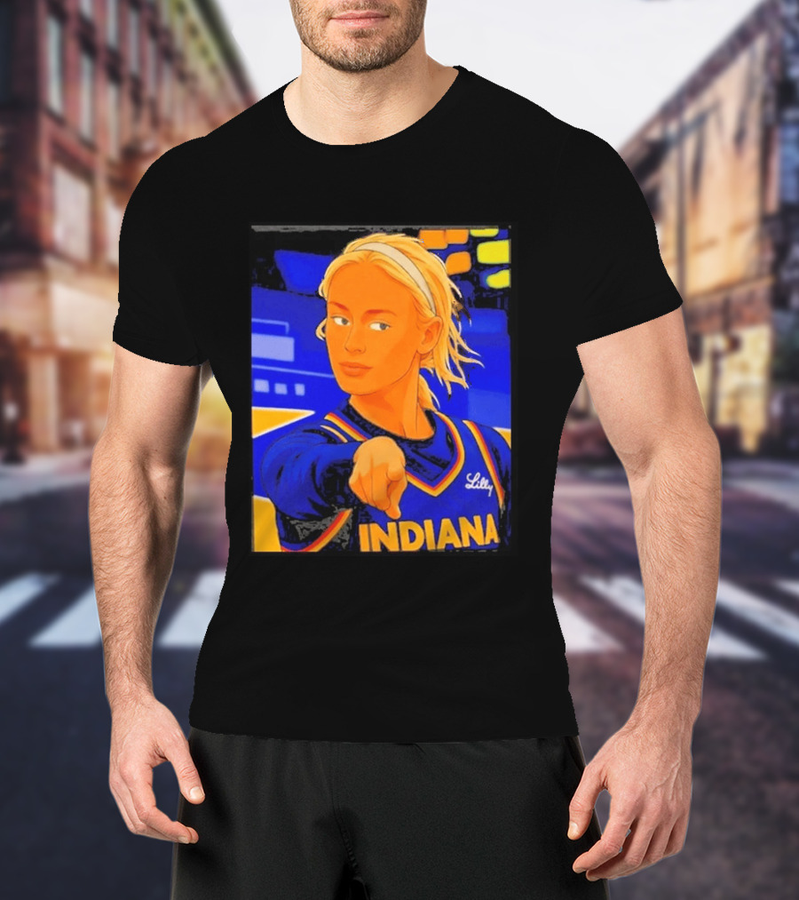 Indiana Fever Sophie Cunningham WNBA Player T-Shirt
