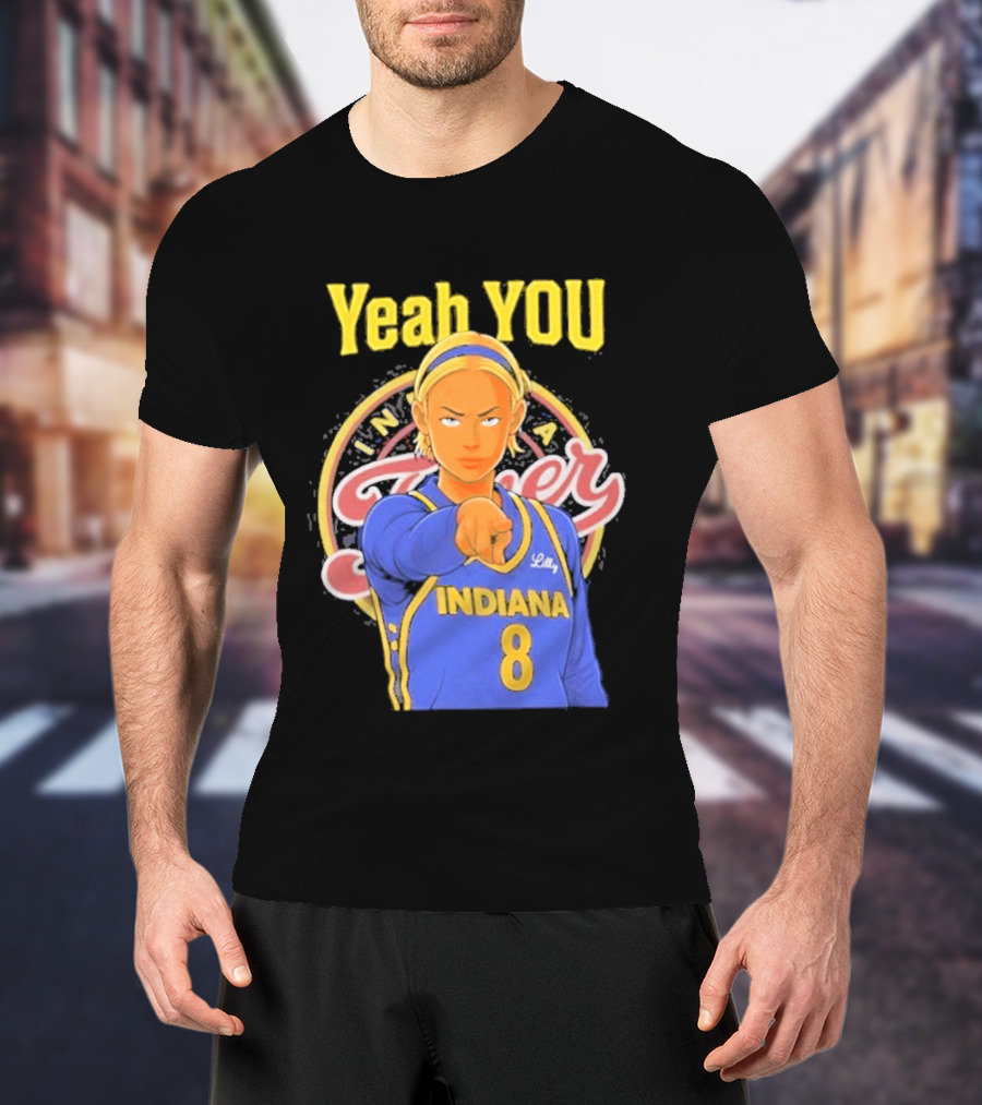 Yeah You Indiana Fever Number 8 T-Shirt