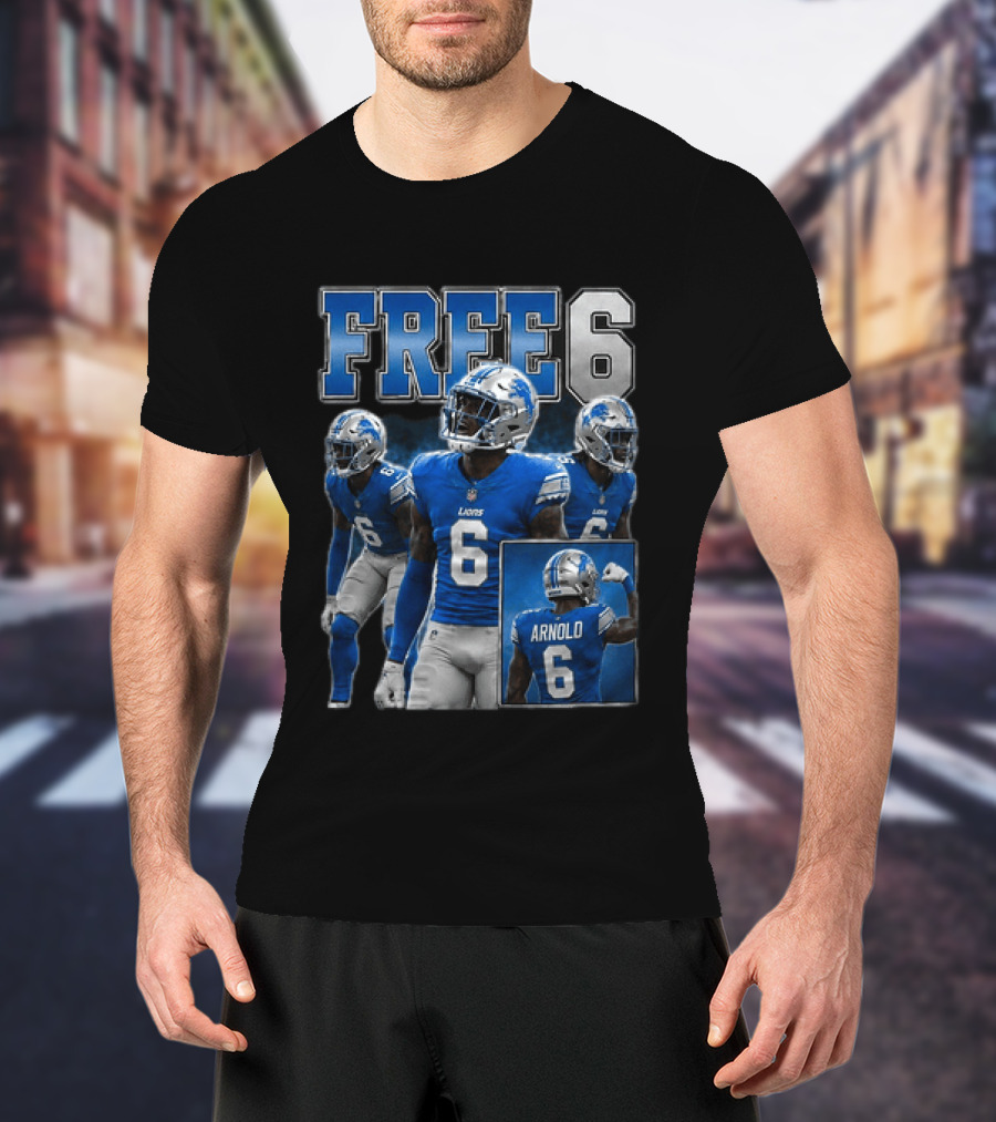 Lions Free 6 Arnold St Brown Brothers T-Shirt