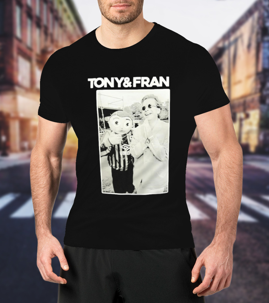TONY & FRAN Frank Sidebottom Umbro Motif T-Shirt