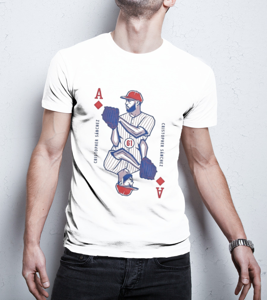 Cristopher Sánchez Ace Of Diamonds Baseball Player T-Shirt