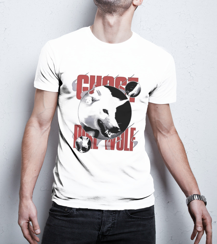 Ghost Dire Wolf Game Of Thrones Fan T-Shirt