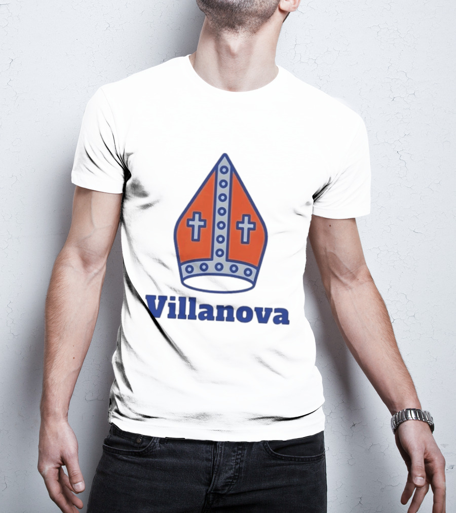 Villanova Nova Knicks Pope New York Basketball NBA 2026 Mashup T-Shirt