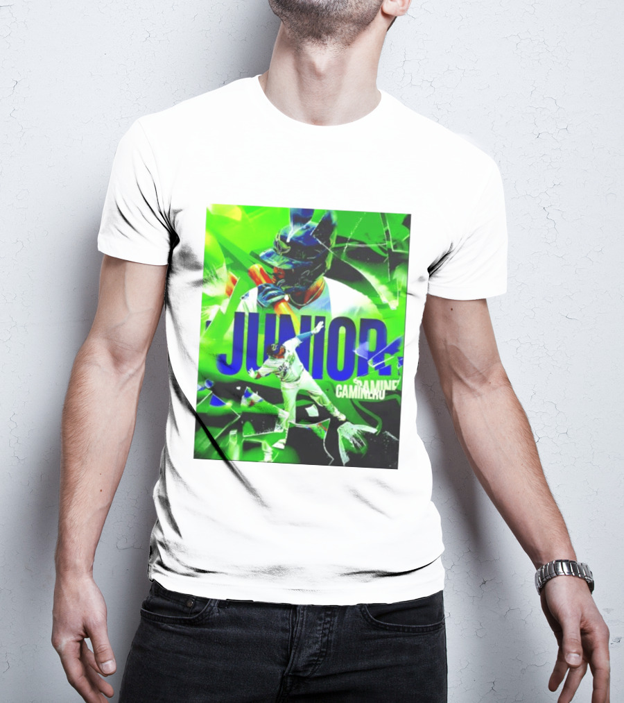 Junior Caminero Tampa Bay Rays La Maxima Baseball Legend T-Shirt