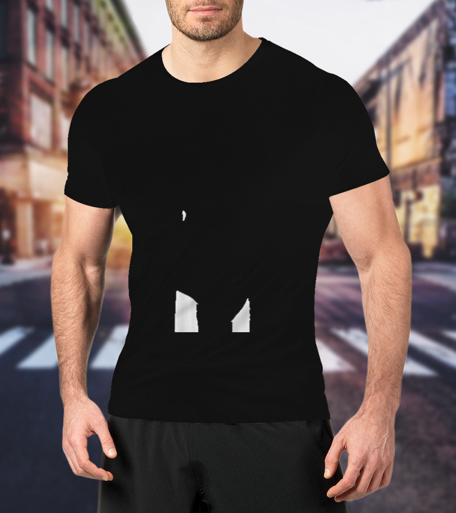 Bad Bunny Bunny Face Split Sunglasses T-Shirt
