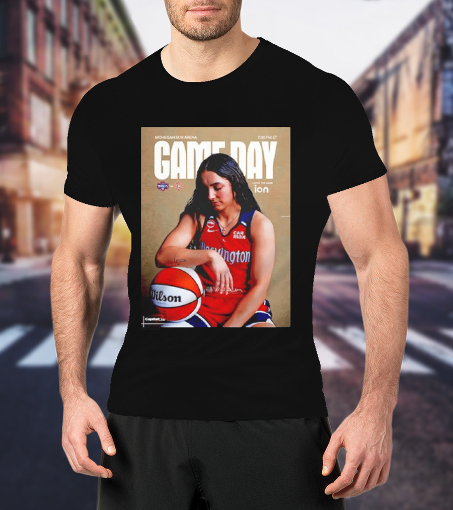 Mohegan Sun Arena Game Day Washington Mystics Sonia Citron 7:30 PM ET T-Shirt