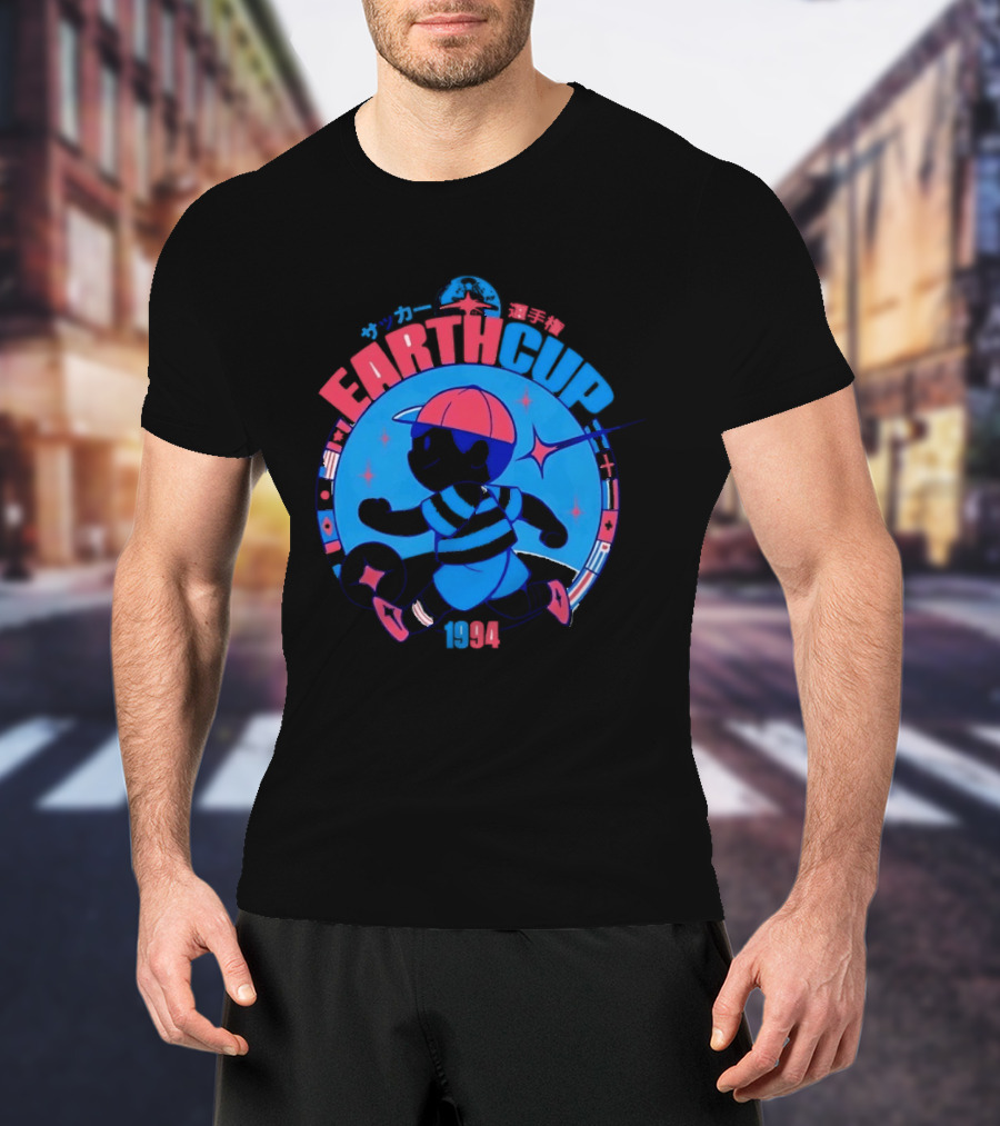 Ness EarthBound EarthCup 1994 Soccer Stars T-Shirt