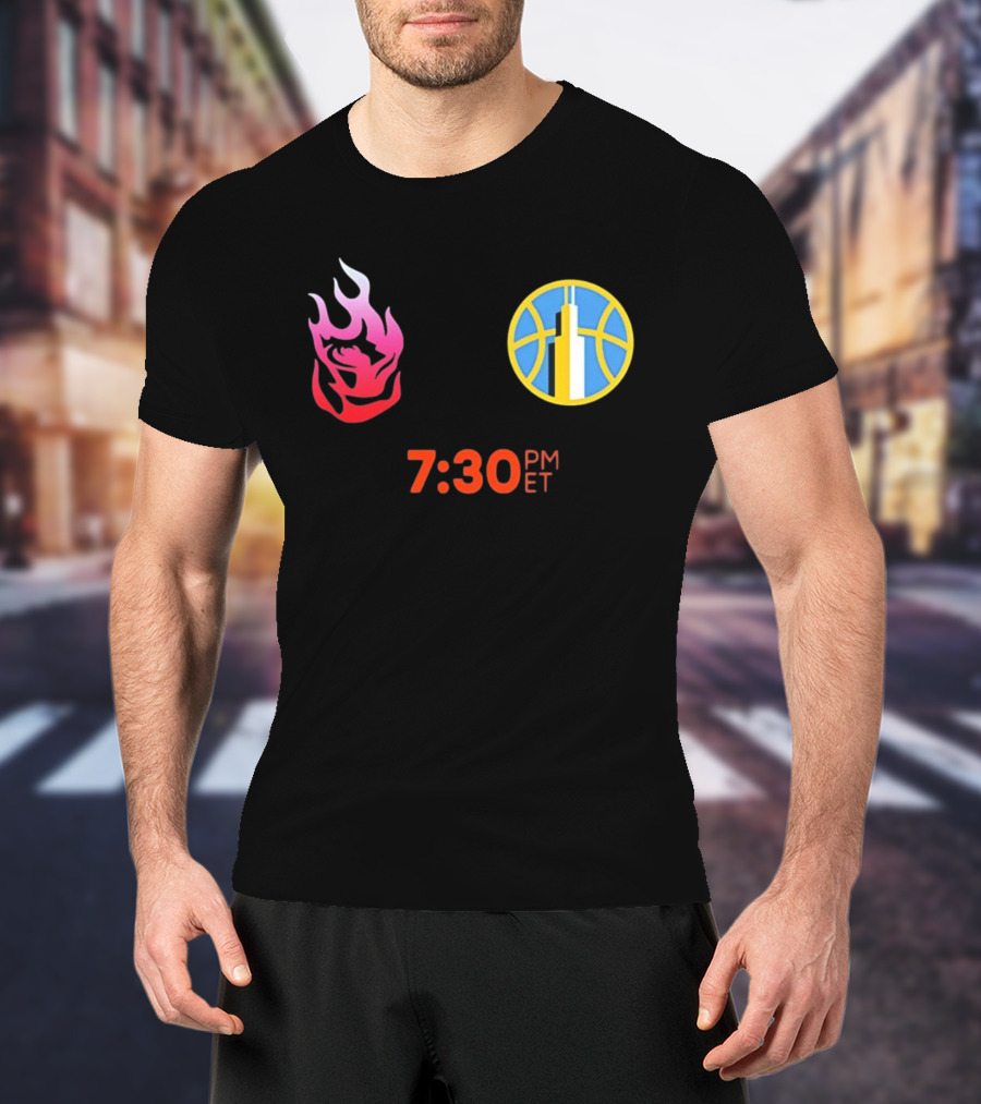 Washington Mystics Chicago Sky 7:30 PM ET Matchup T-Shirt