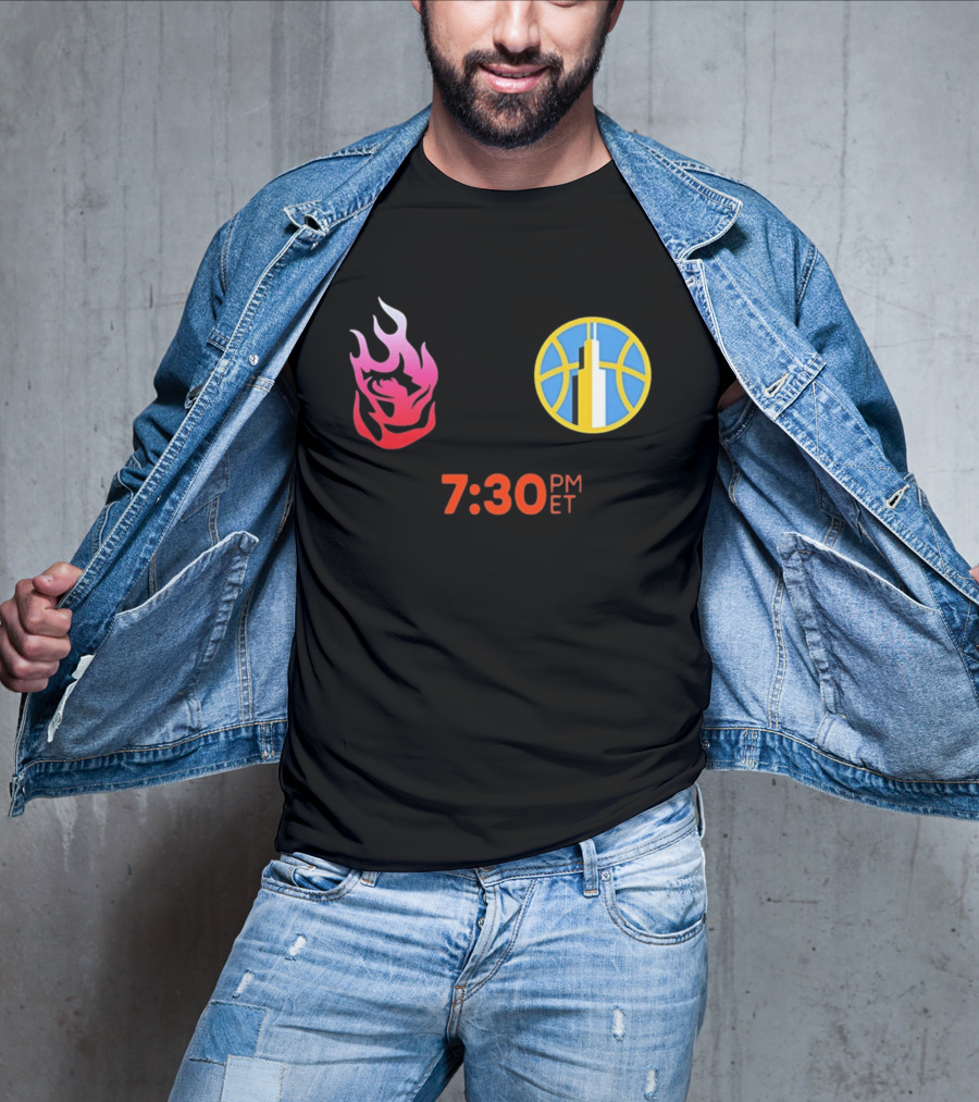 Washington Mystics Chicago Sky 7:30 PM ET Matchup T-Shirt