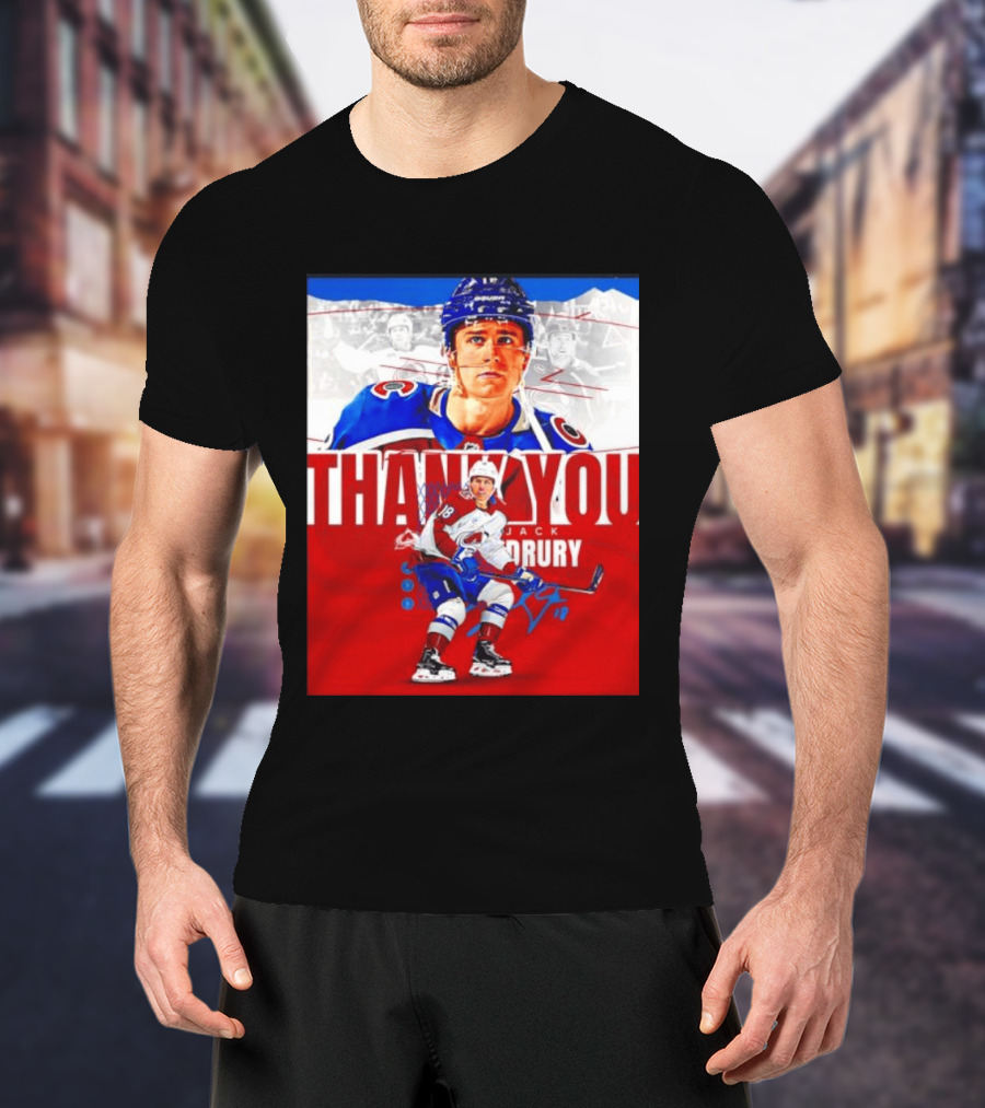 Jack Drury Thank You Colorado Avalanche T-Shirt