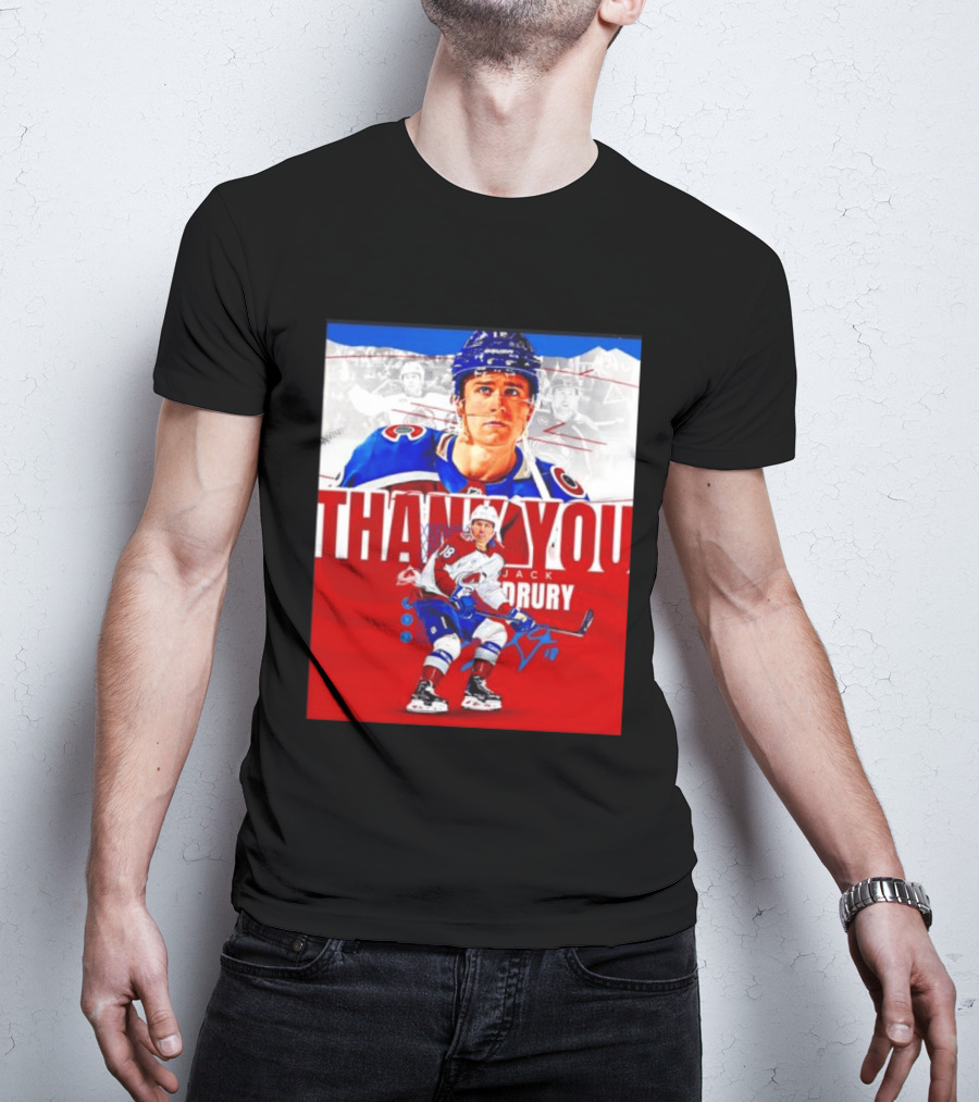 Jack Drury Thank You Colorado Avalanche T-Shirt