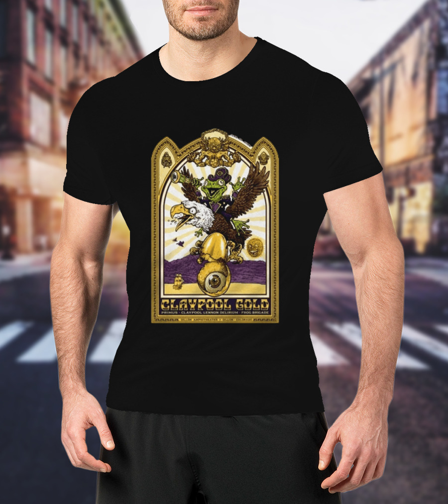 Primus Claypool Lennon Delirium Frog Brigade Dillon Amphitheater 6 28 2026 T-Shirt