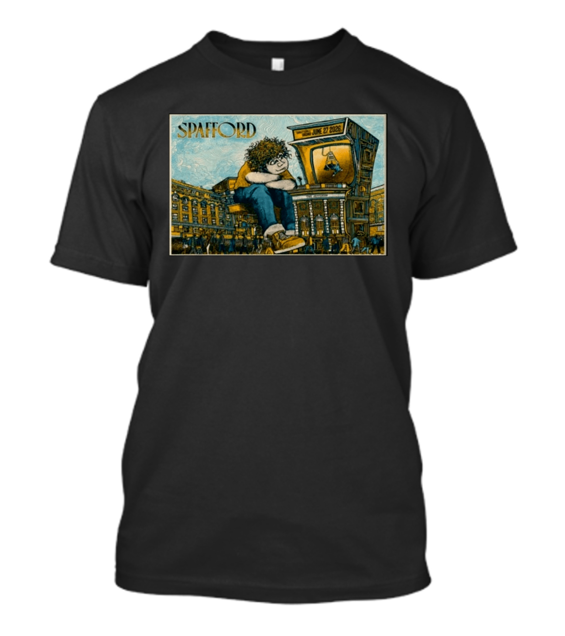 Spafford Live In Charlottesville VA June 27 2026 Concert T-Shirt
