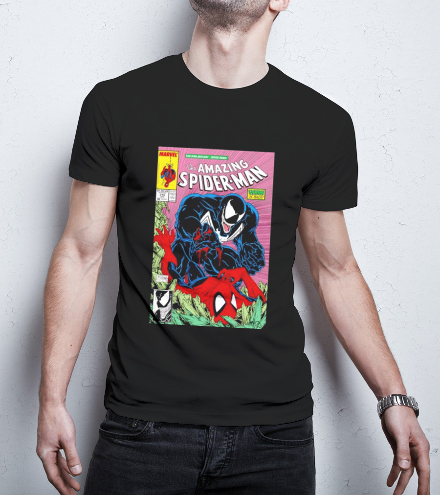 The Amazing Spider Man 316 Venom Is Back Marvel Comic Book Cover T-Shirt