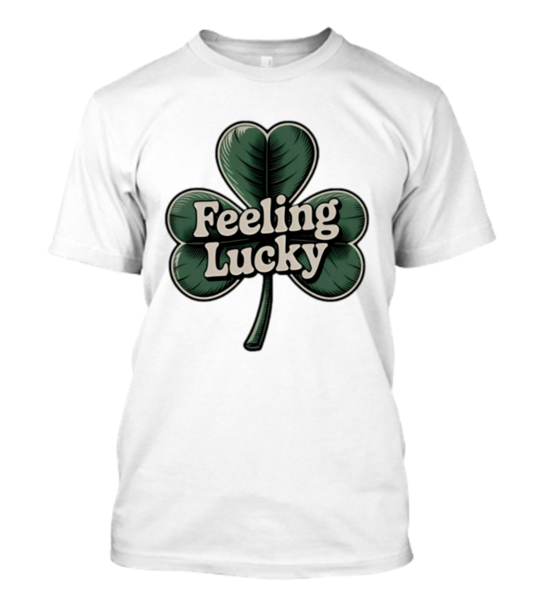Feeling Lucky Shamrock St. Patrick's Day Clover T-Shirt