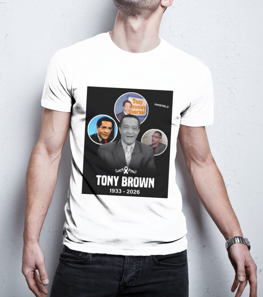 Tony Brown's Journal 1933 2026 ANIMEFEELS T-Shirt