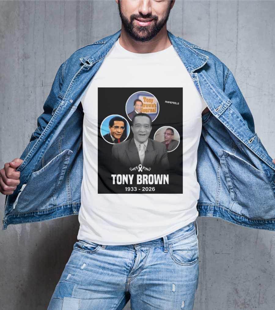 Tony Brown's Journal 1933 2026 ANIMEFEELS T-Shirt
